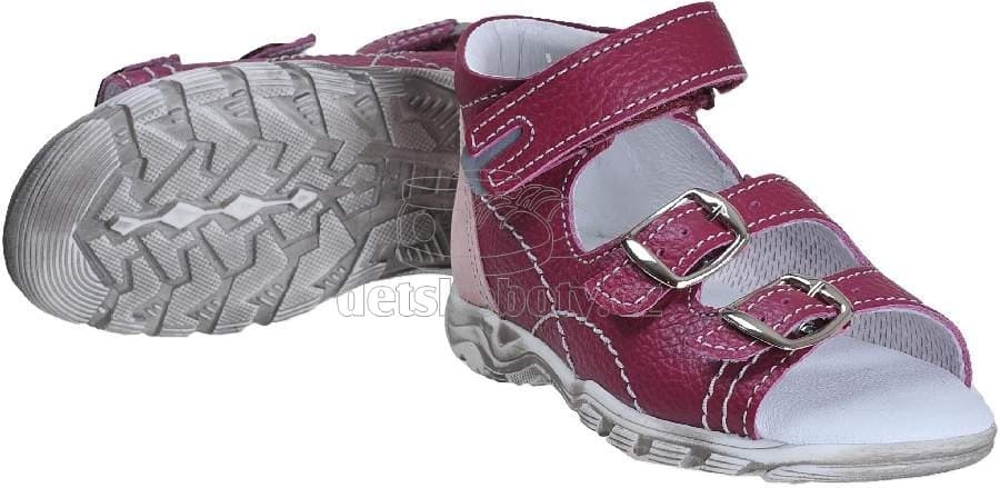 Dětské letní boty Boots4u T-213 bordo rose Velikost: 27 - náhled 3
