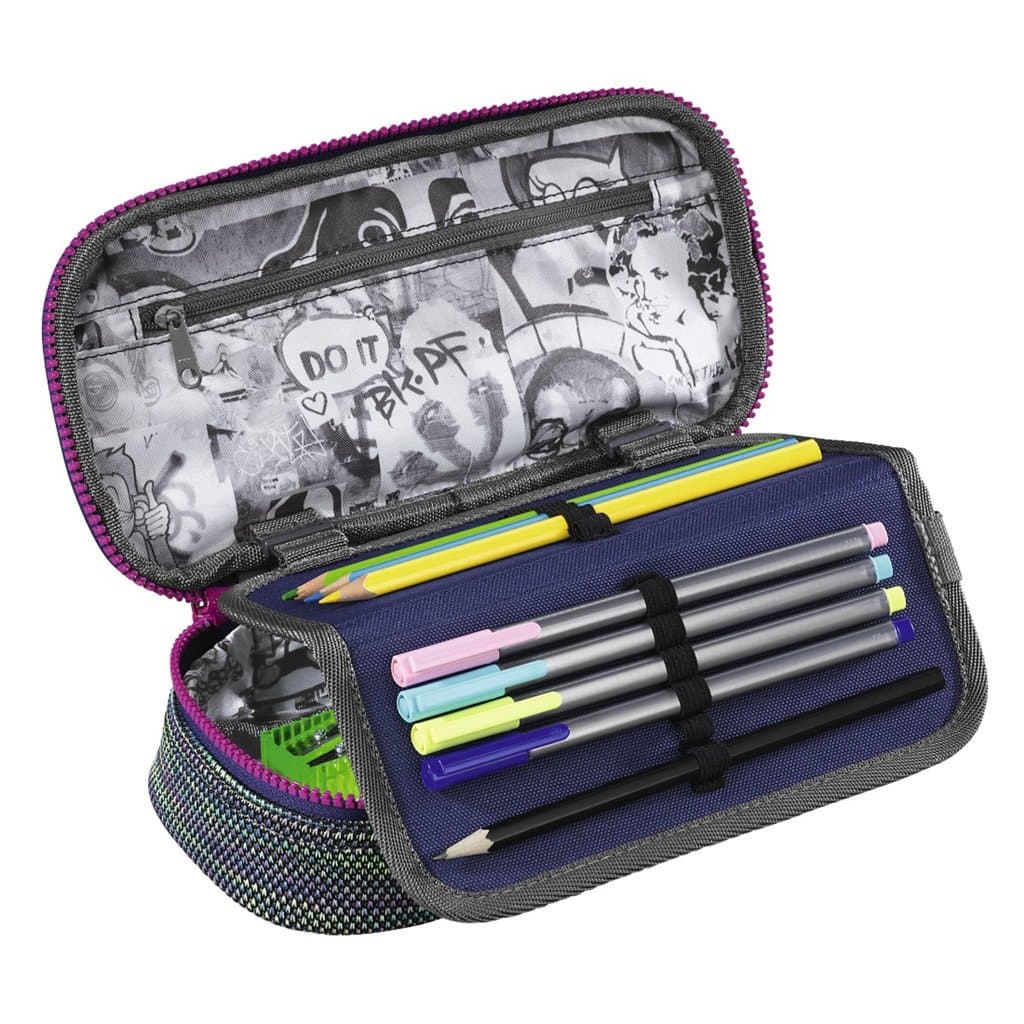 Penál CoocaZoo PencilDenzel, Wildberry Knit - náhled 2