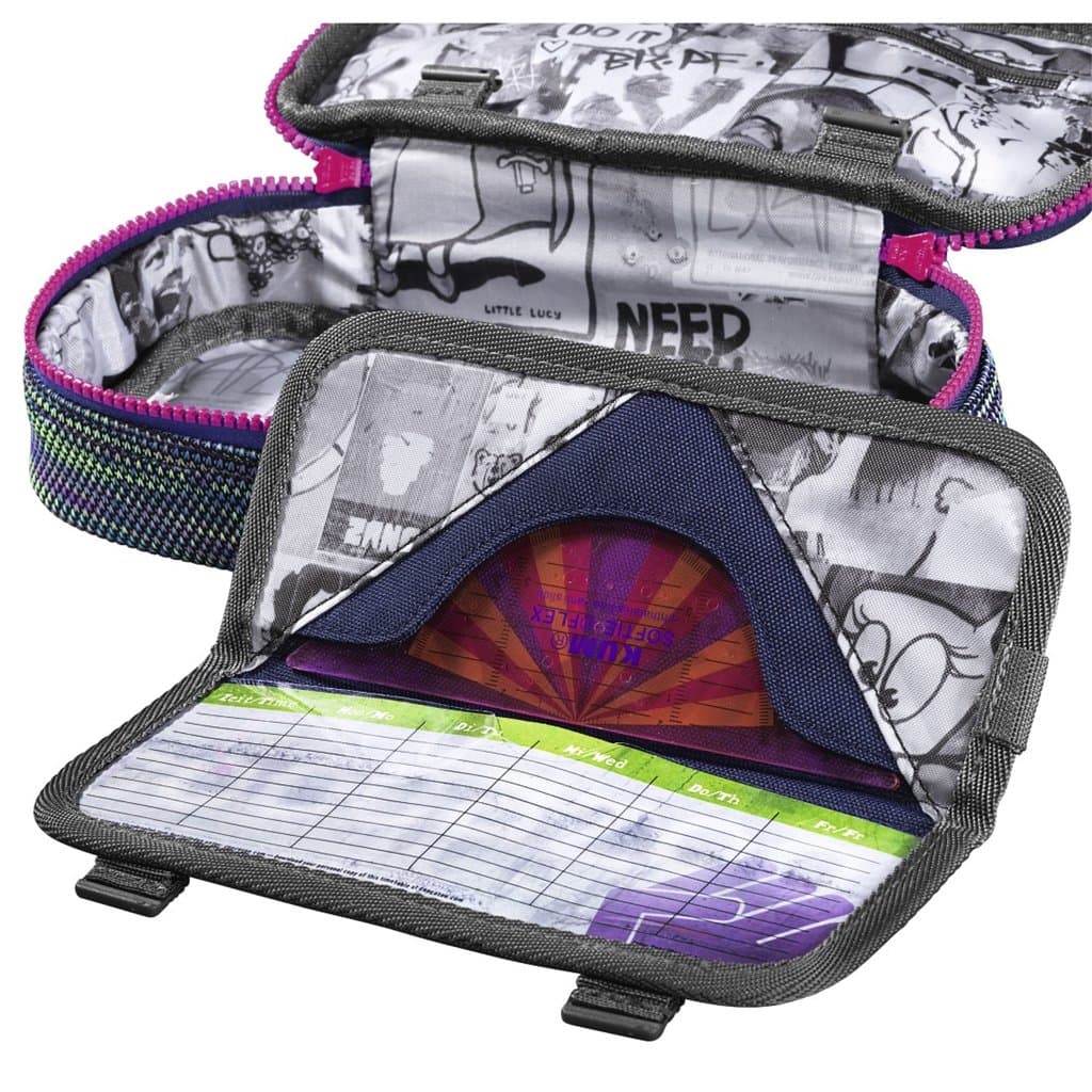 Penál CoocaZoo PencilDenzel, Wildberry Knit - náhled 3