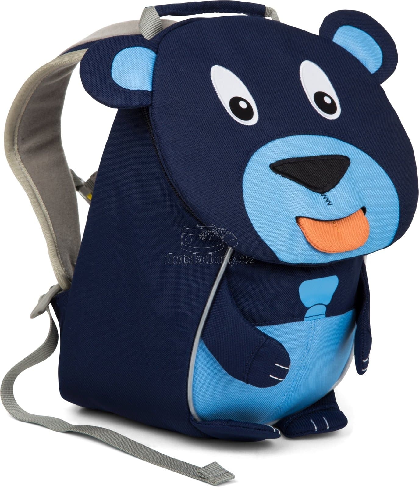 Batůžek pro nejmenší Affenzahn Bobo Bear small - Blue - náhled 3