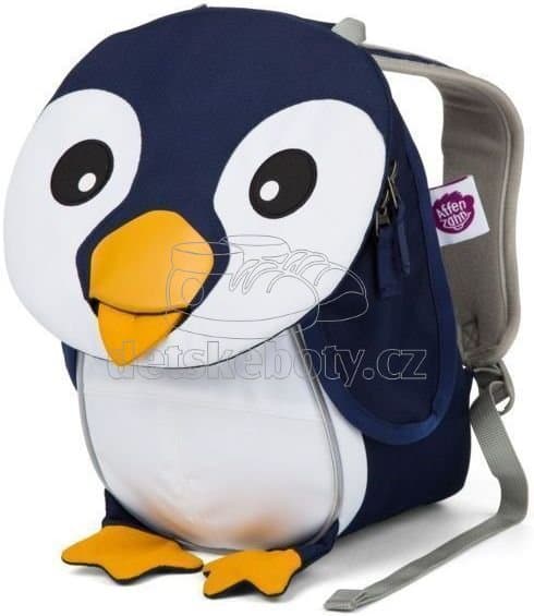 Batůžek pro nejmenší Affenzahn Pepe Penguin small - blue - náhled 3