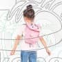 Batůžek pro nejmenší Affenzahn Ulrike Unicorn small - pink - náhled 5