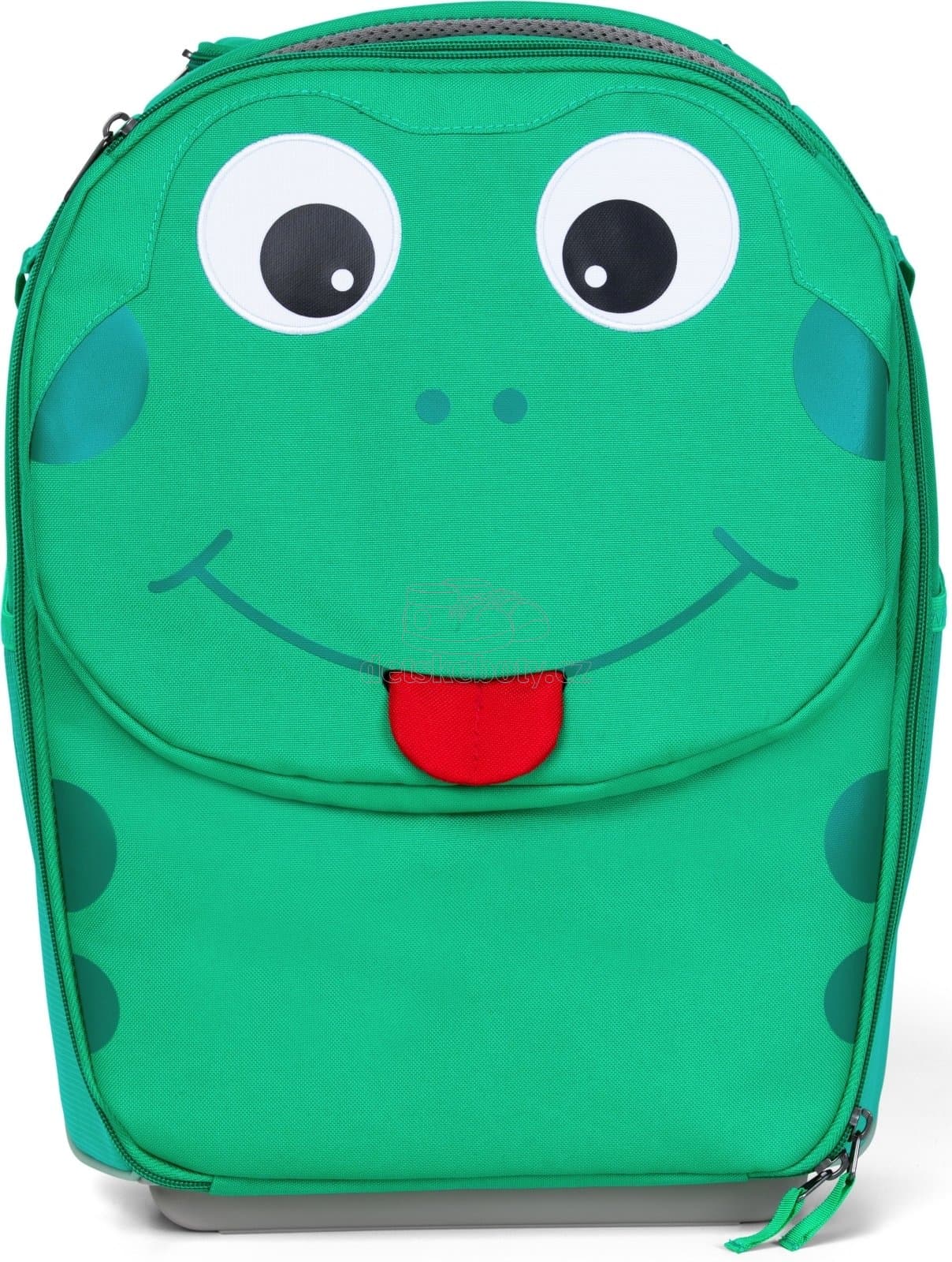 Dětský cestovní kufřík Affenzahn Trolley Finn Frog - green - náhled 1