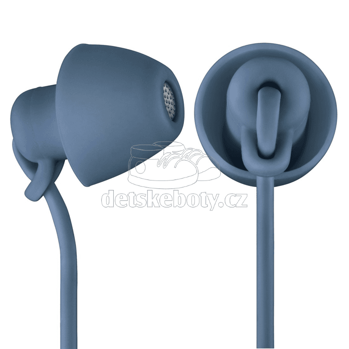 Thomson sluchátka s mikrofonem EAR3008 Piccolino, mini špunty, modrá 132638 - náhled 2