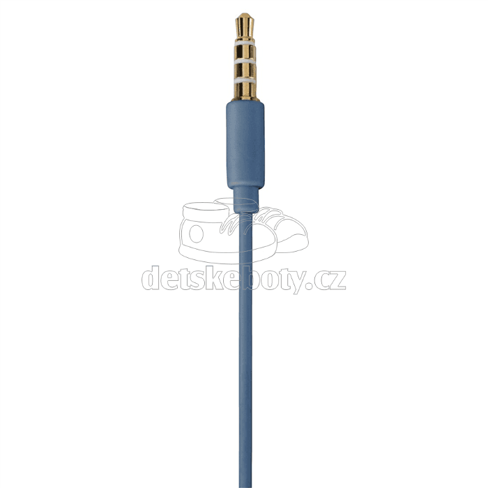 Thomson sluchátka s mikrofonem EAR3008 Piccolino, mini špunty, modrá 132638 - náhled 3
