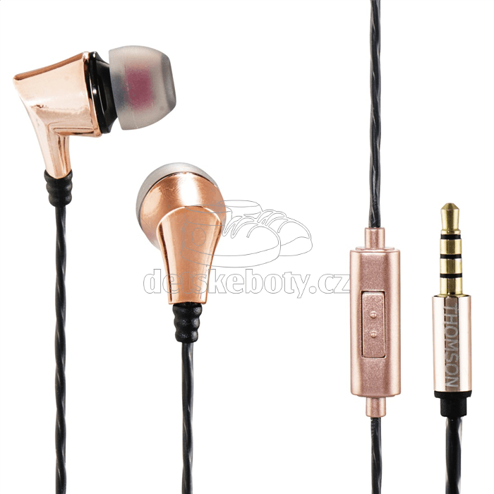 Thomson sluchátka s mikrofonem EAR3207, měděná/černá 132526