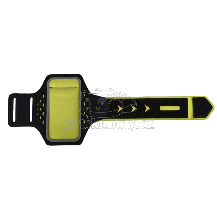 Hama Active sportovní pouzdro na rameno s LED, velikost L, černé/žluté 177741 - náhled 3