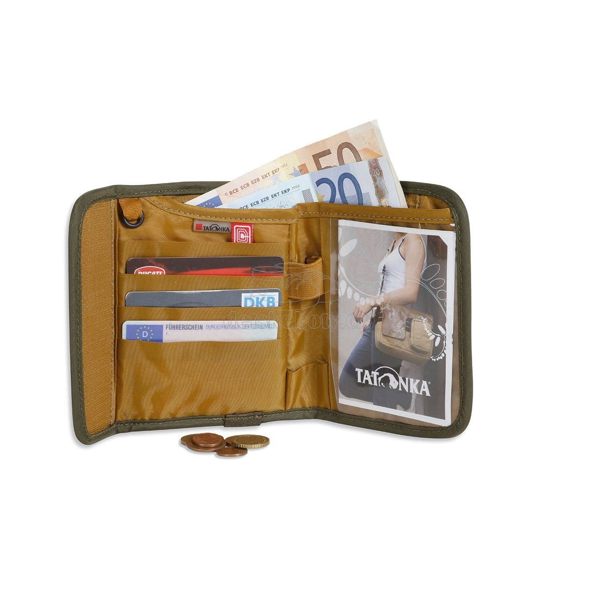 Tatonka Euro Wallet RFID B (olive) - náhled 4