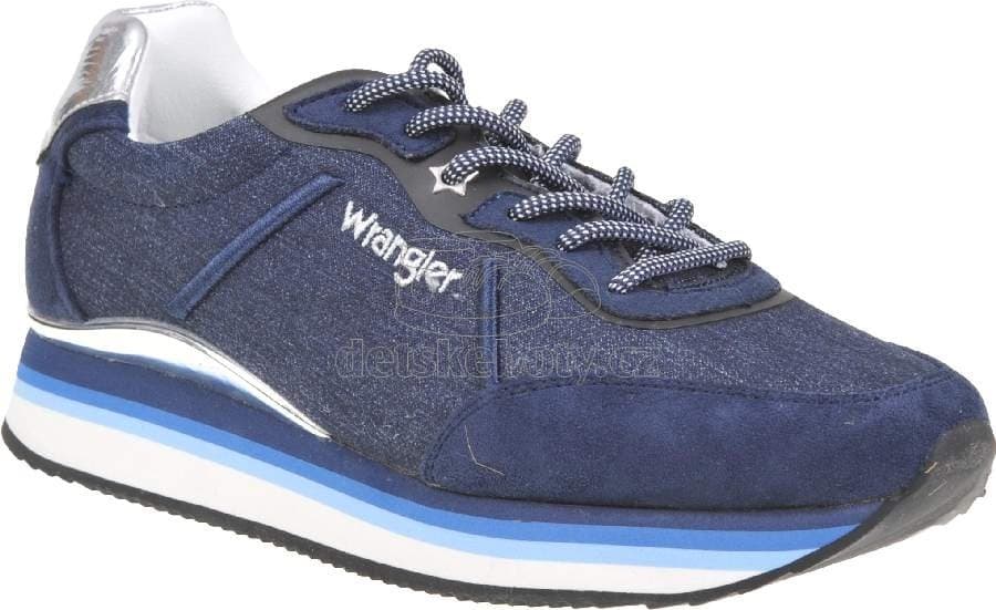 Celoroční obuv Wrangler WL1610A blue Velikost: