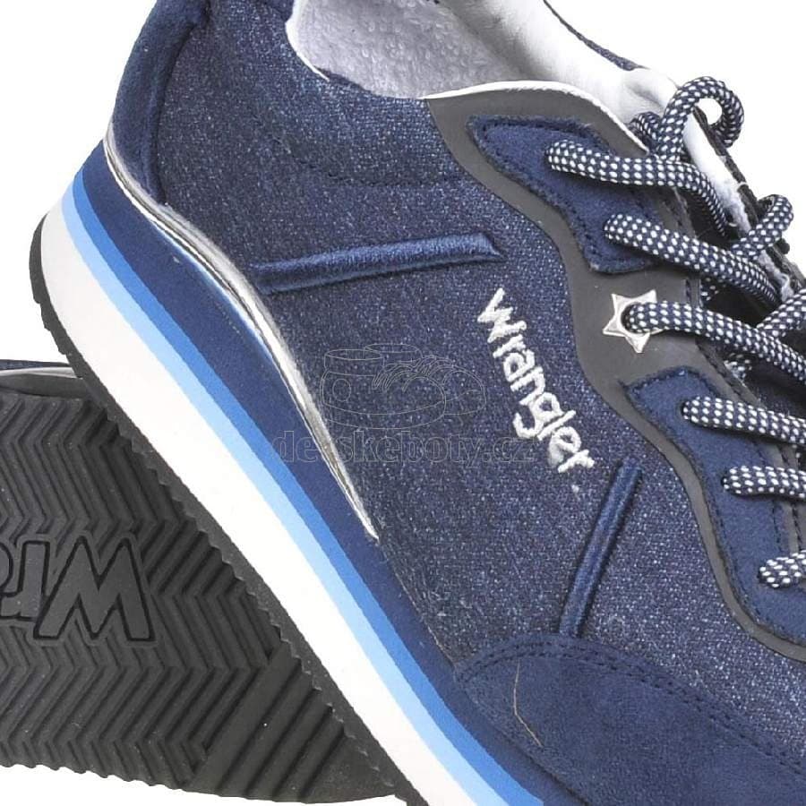 Celoroční obuv Wrangler WL1610A blue Velikost: 36 - náhled 4