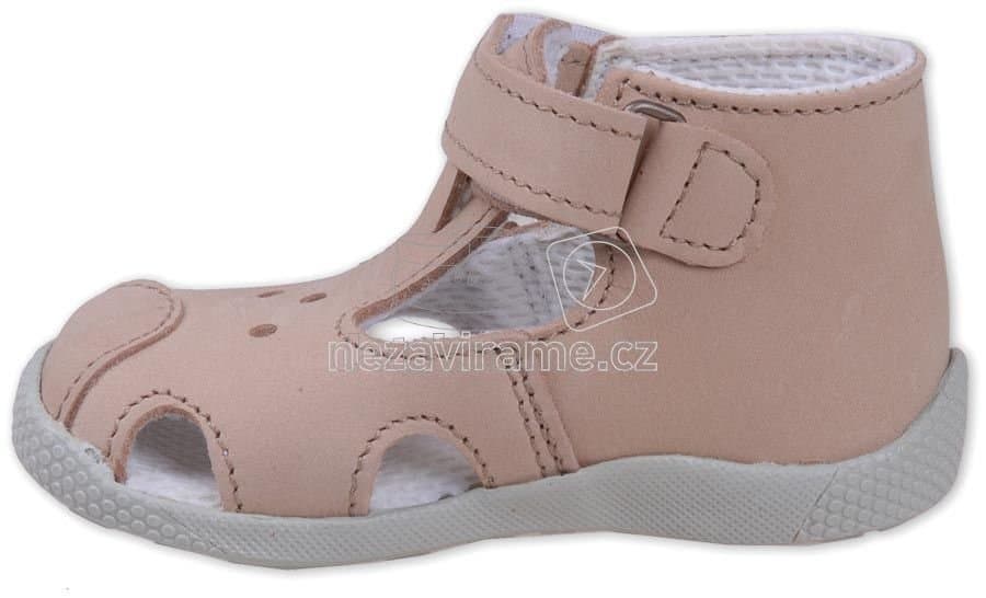 Dětské capáčky Veleta 7272 026 smetana Velikost: 19 - náhled 3