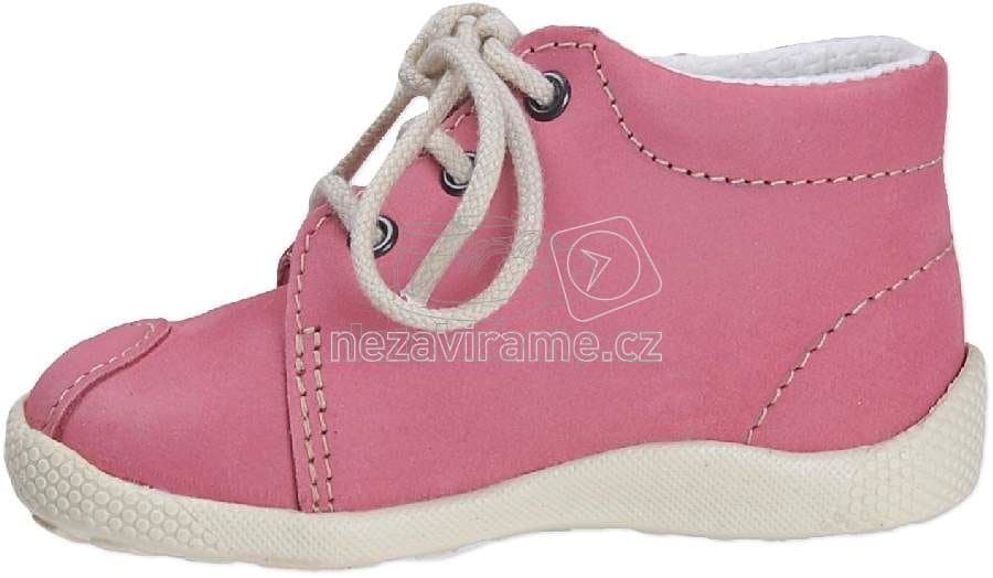Dětské capáčky Veleta 7272 027 růžová/k Velikost: 19 - náhled 2