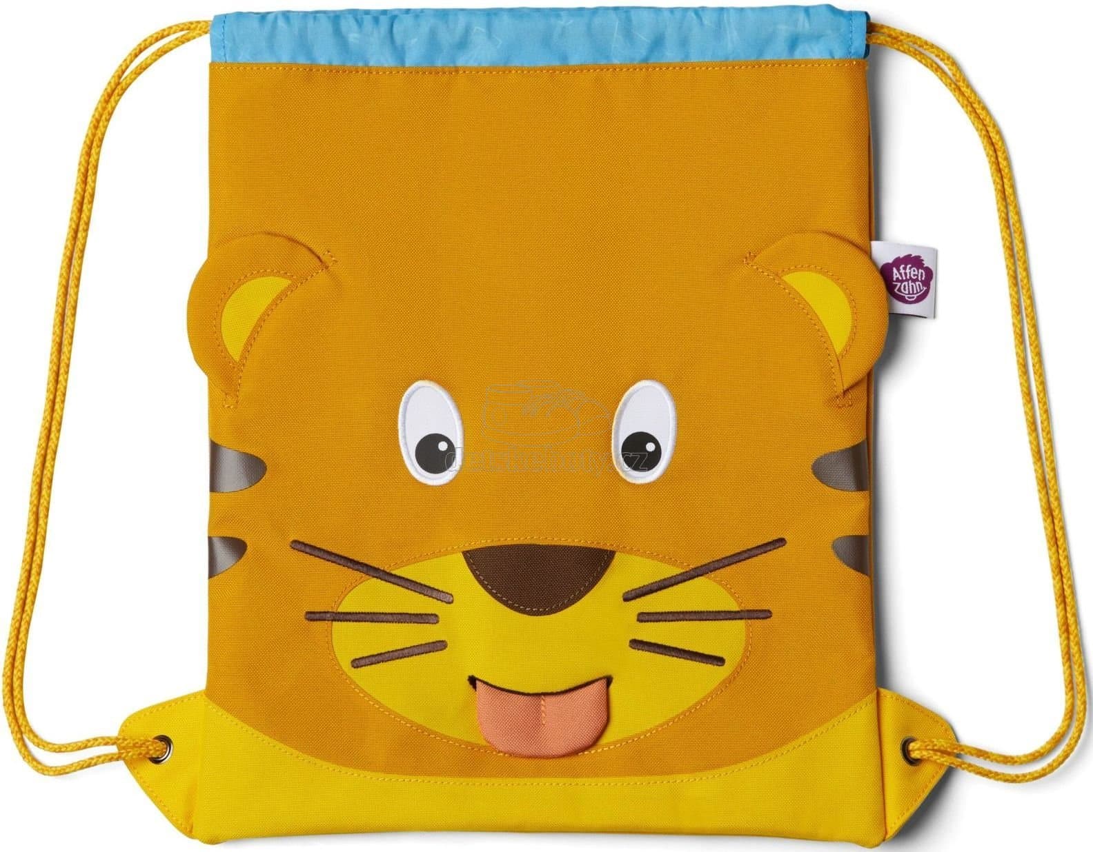 Dětský batůžek Affenzahn Kids Sportsbag Tiger - yellow - náhled 1