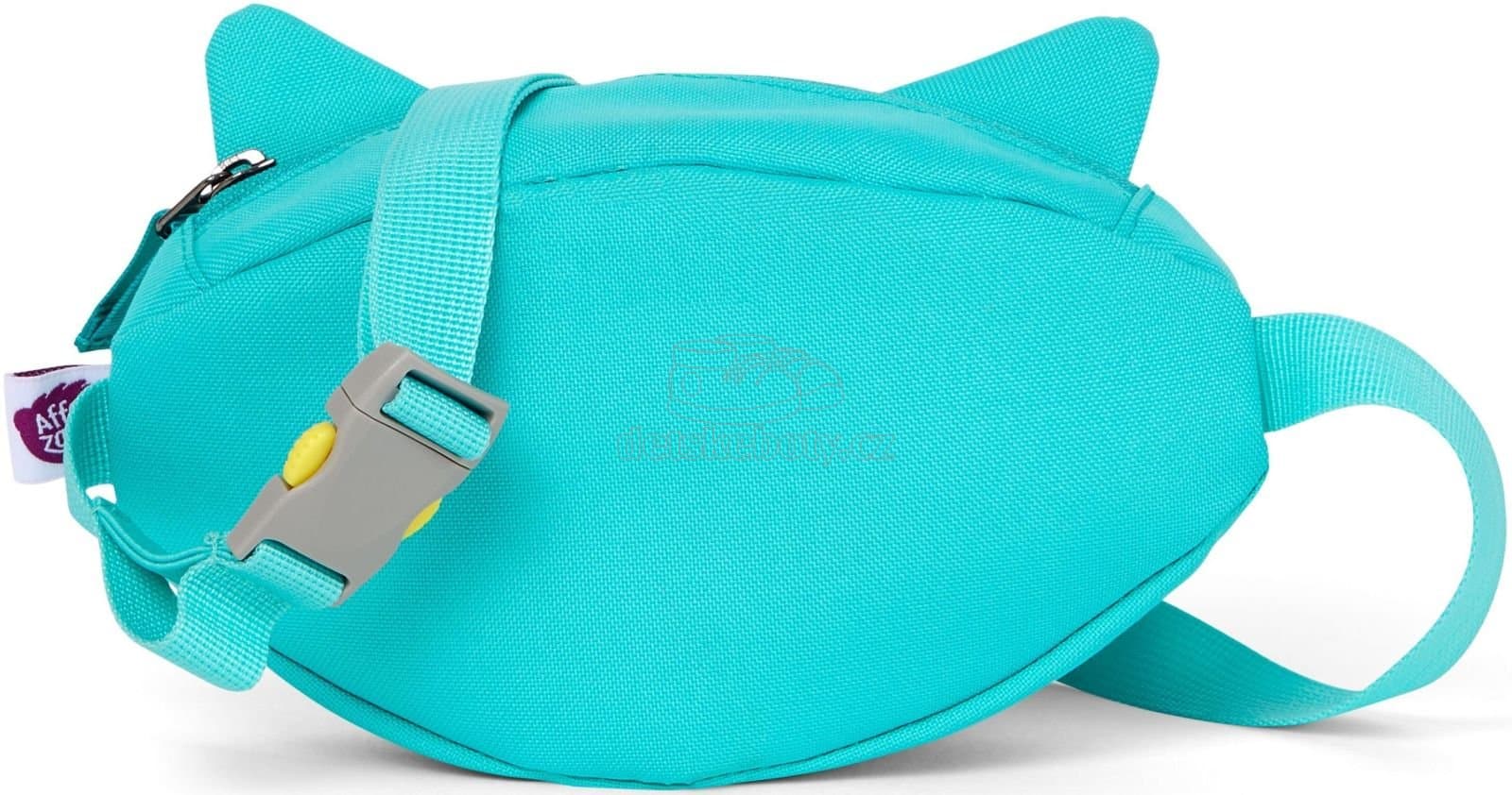 Dětská ledvinka Affenzahn Hip-Bag - Olivia Owl - turquoise - náhled 3