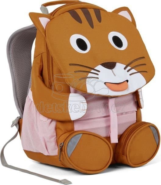 Dětský batoh do školky Affenzahn Large Friend Cat - brown - náhled 3