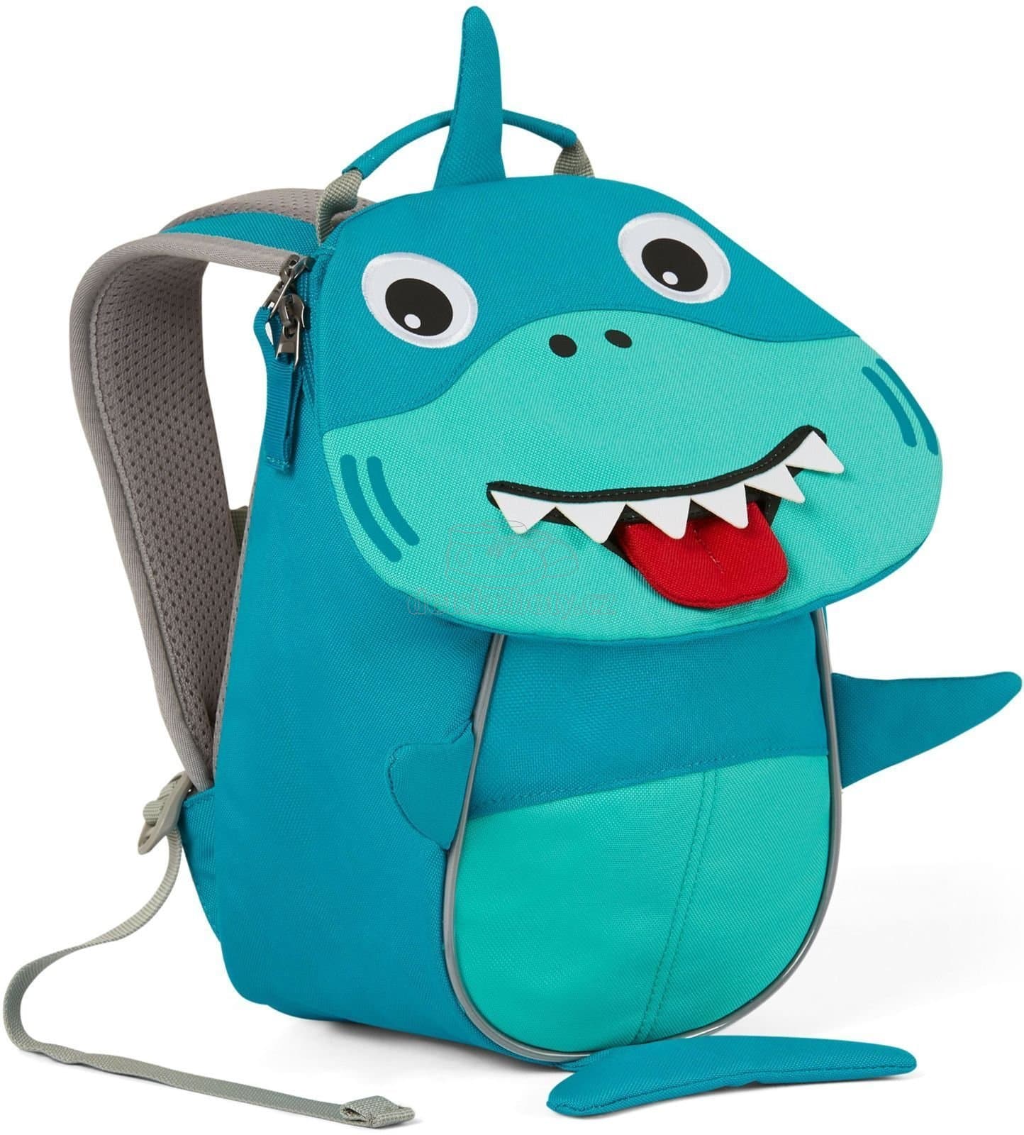 Batůžek pro nejmenší Affenzahn Small Friend Shark - turquoise - náhled 4