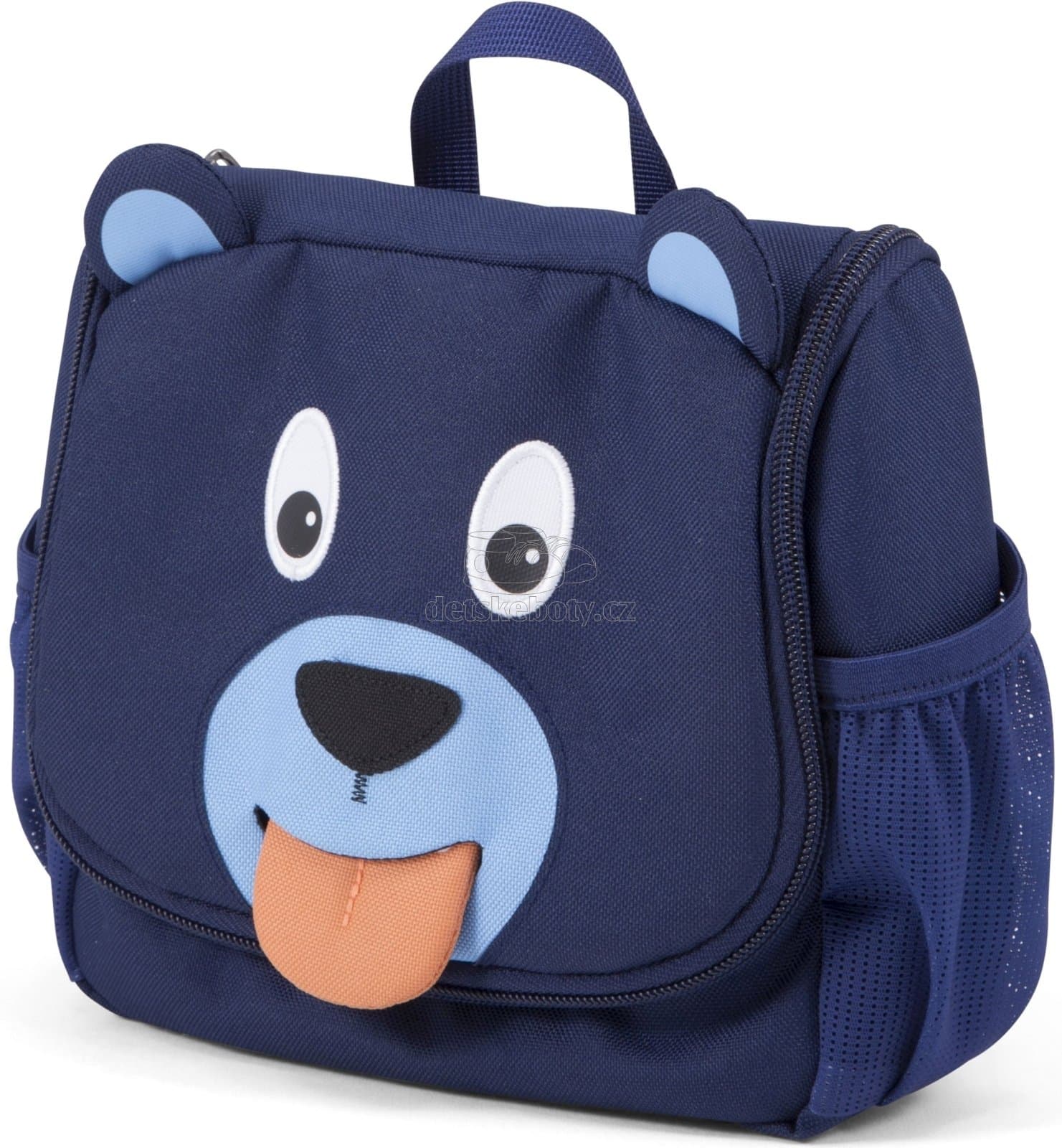 Dětská kosmetická taštička Affenzahn Washbag Bobo Bear - petrol - náhled 3