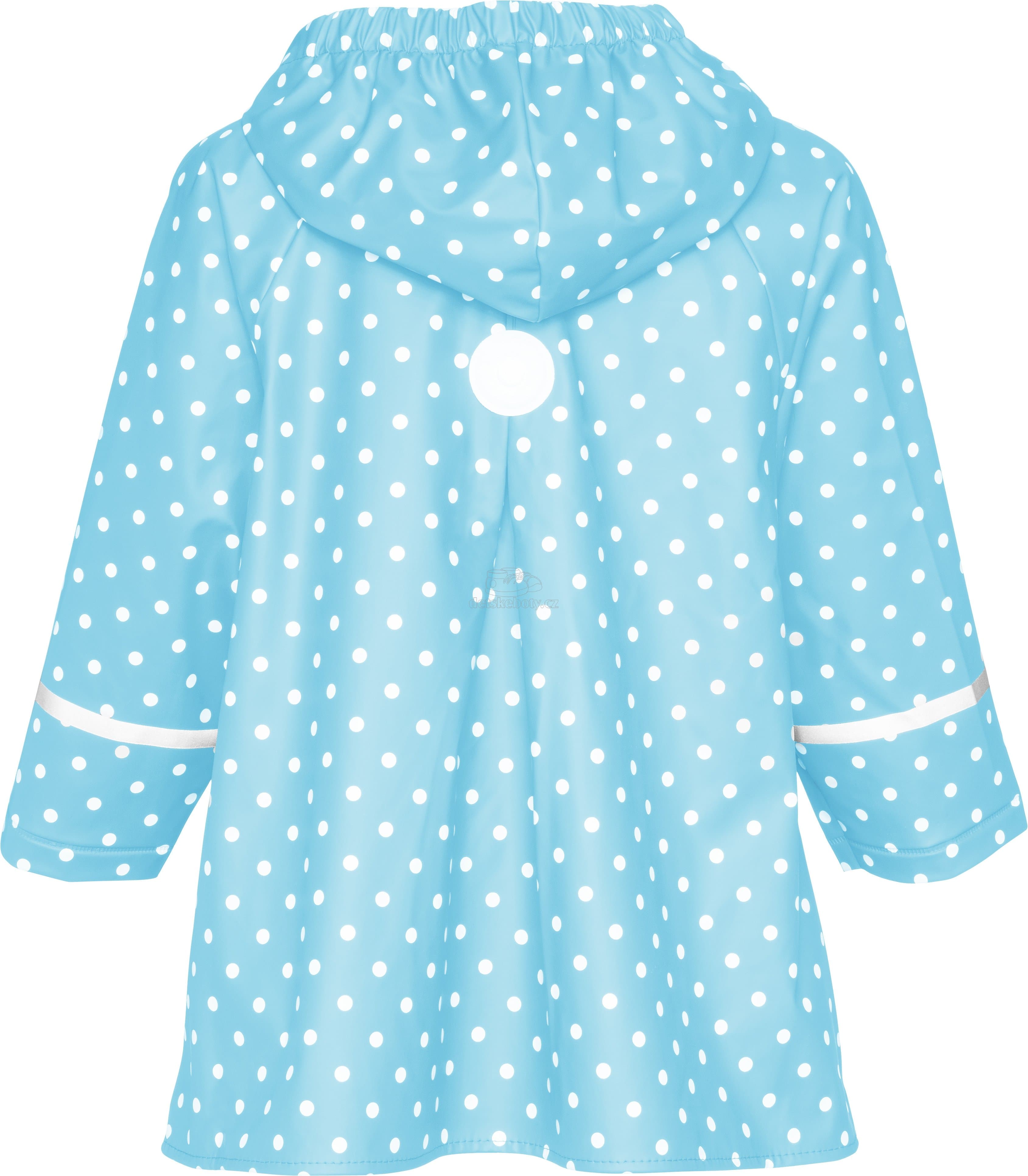 Pláštěnka Playshoes 408566 dots tyrkysová Velikost: 104 - náhled 2