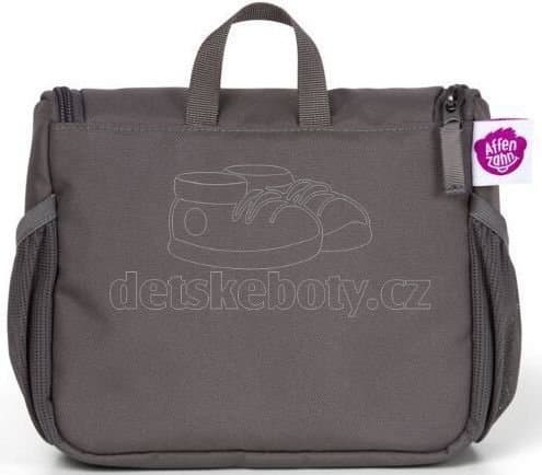 Dětská kosmetická taštička Affenzahn Washbag Dog David - grey - náhled 3