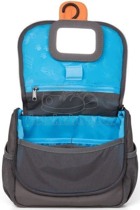 Dětská kosmetická taštička Affenzahn Washbag Dog David - grey - náhled 5