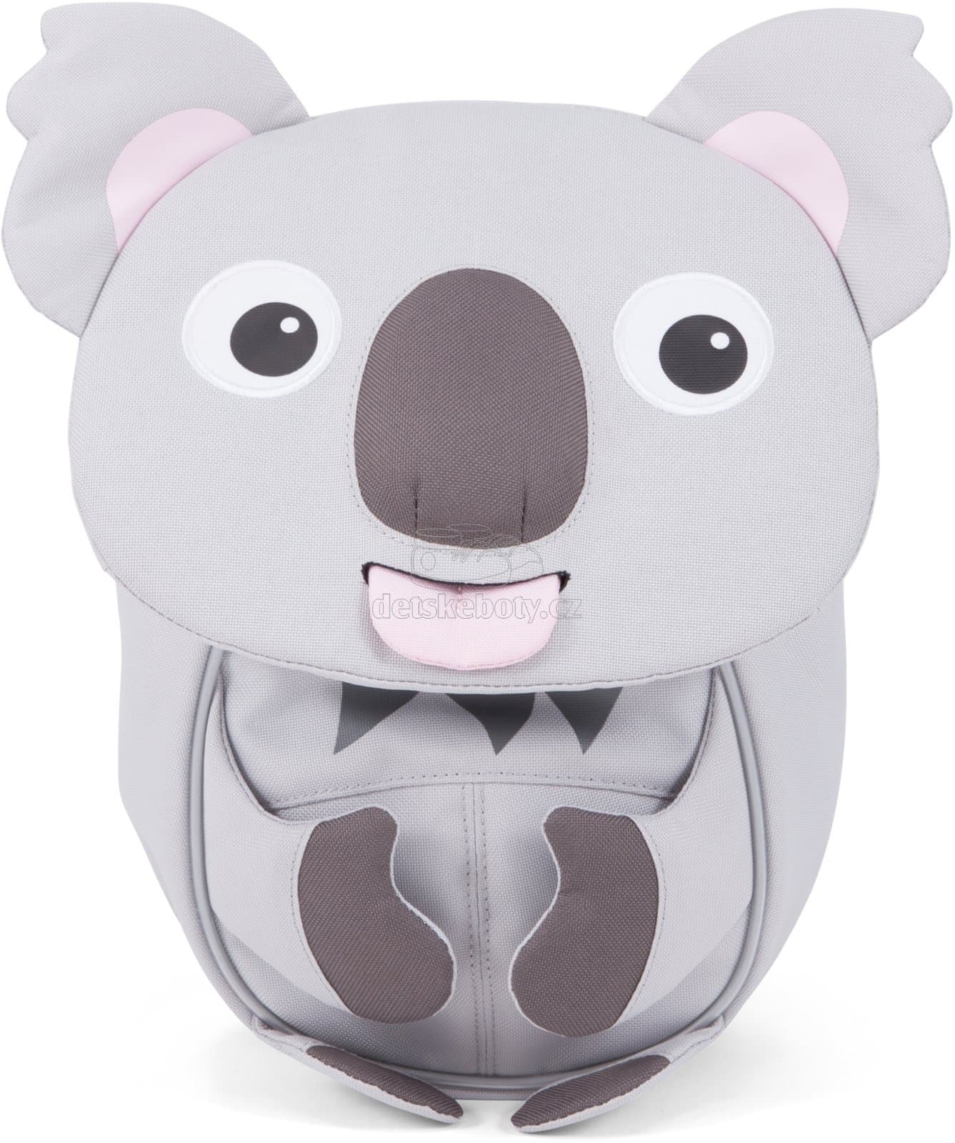 Batůžek pro nejmenší Affenzahn Karla Koala small - grey - náhled 1
