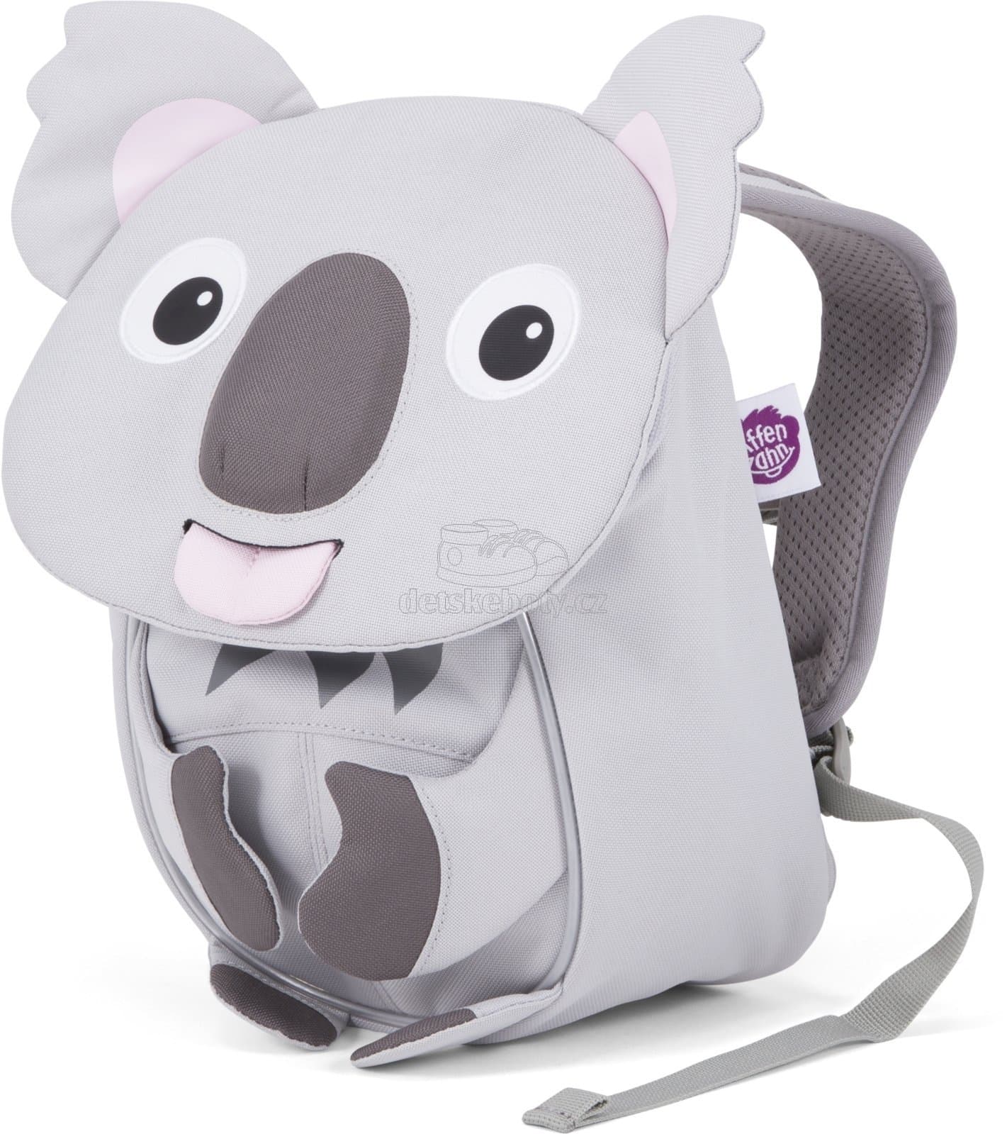 Batůžek pro nejmenší Affenzahn Karla Koala small - grey - náhled 2
