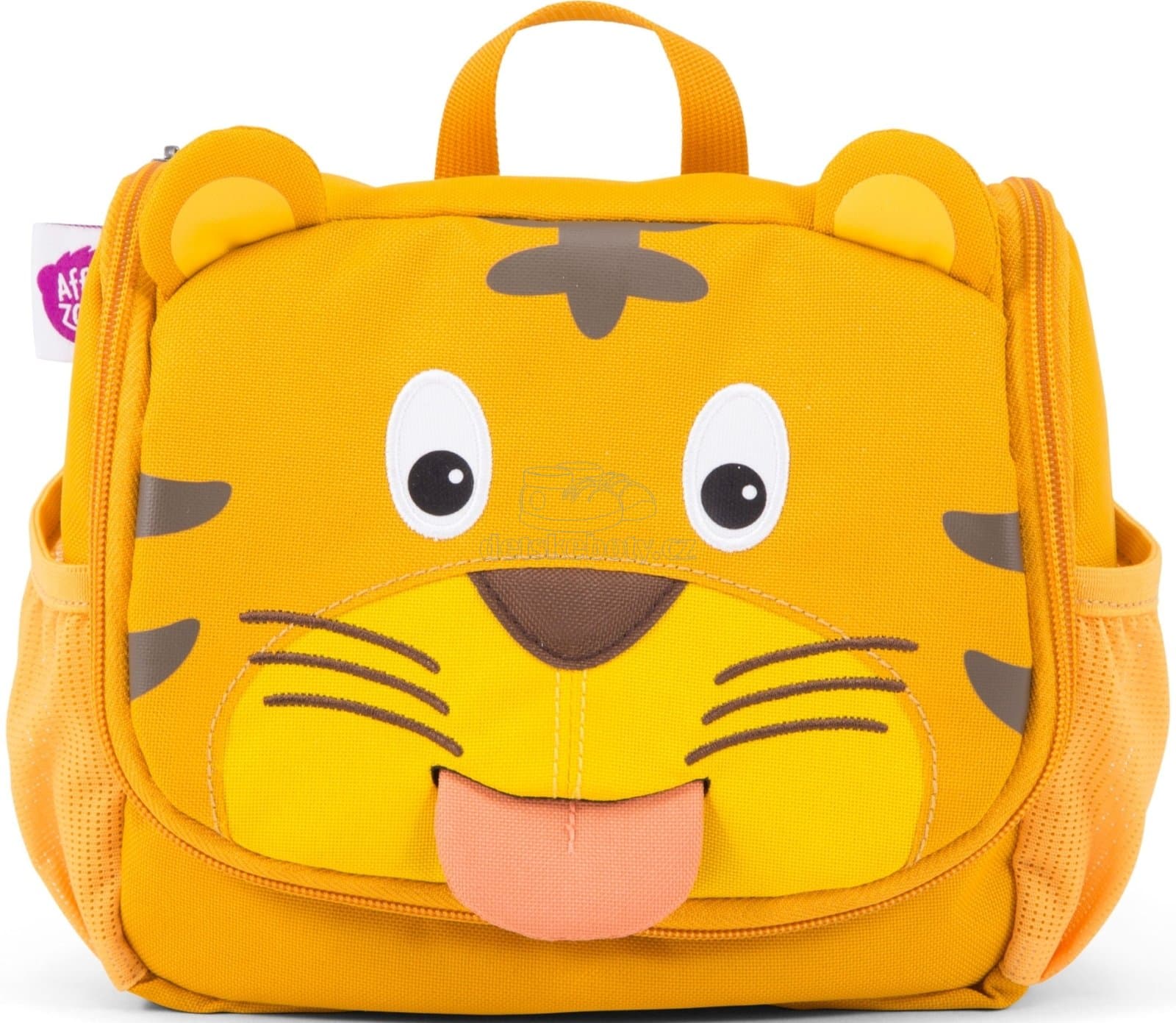 Dětská kosmetická taštička Affenzahn Washbag Timmy Tiger - yellow - náhled 1