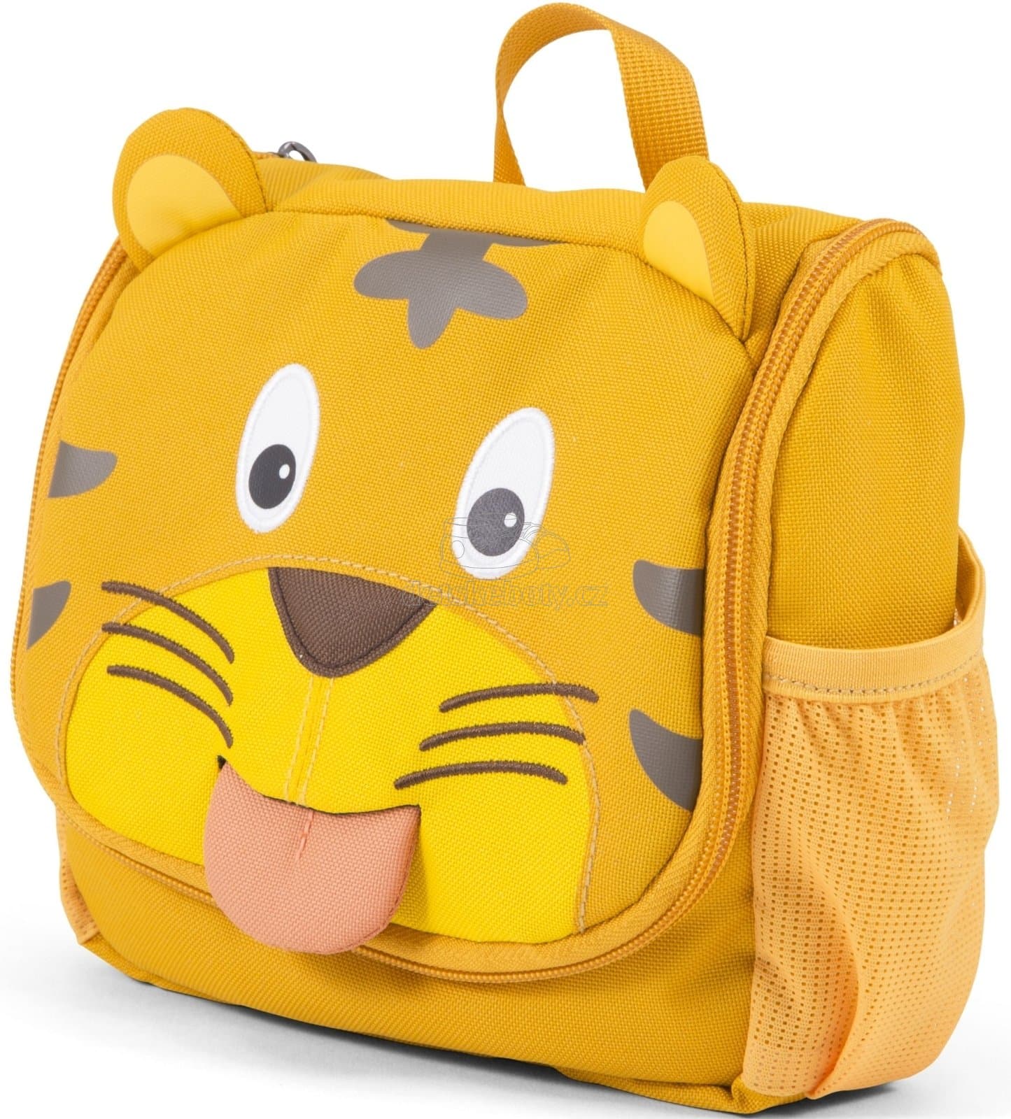 Dětská kosmetická taštička Affenzahn Washbag Timmy Tiger - yellow - náhled 3