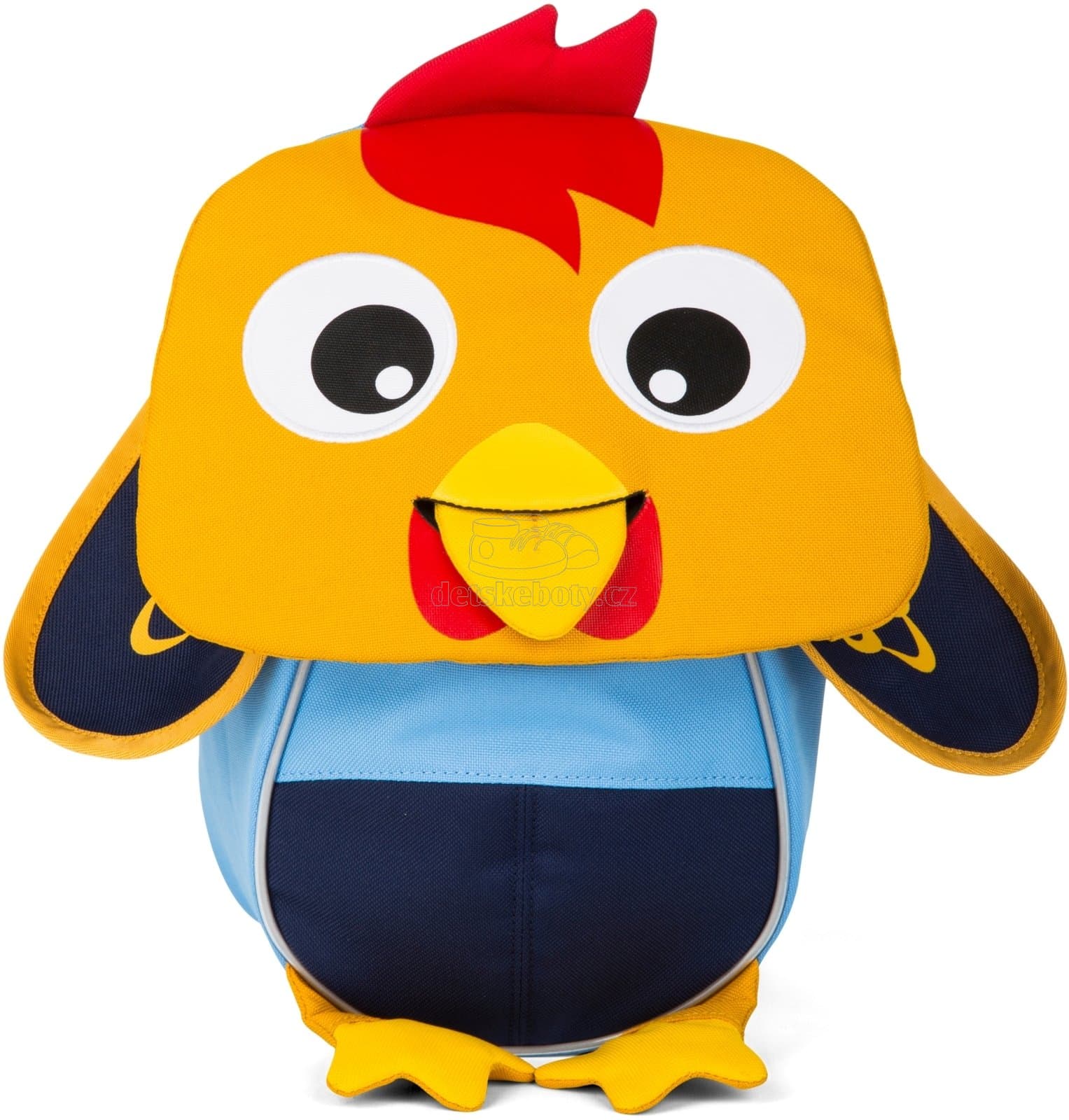 Batůžek pro nejmenší Affenzahn Richi Rooster small - yellow - náhled 1