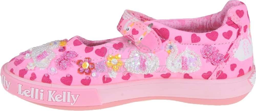 Dětské celoroční boty Lelli Kelly LK1052 BC02 swan dolly pink fantasy Velikost: 35 - náhled 3