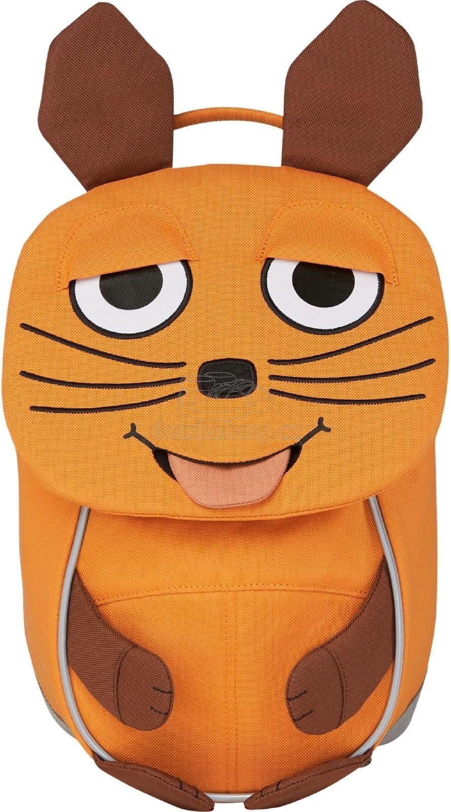 Batůžek pro nejmenší Affenzahn Mouse small - orange - náhled 1