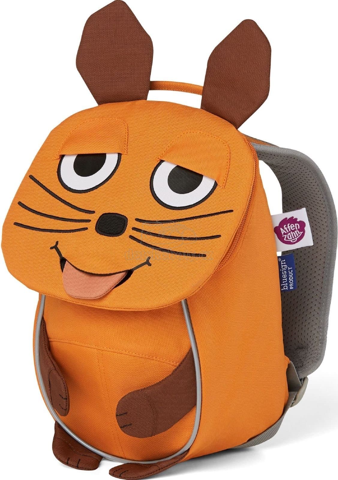 Batůžek pro nejmenší Affenzahn Mouse small - orange - náhled 2