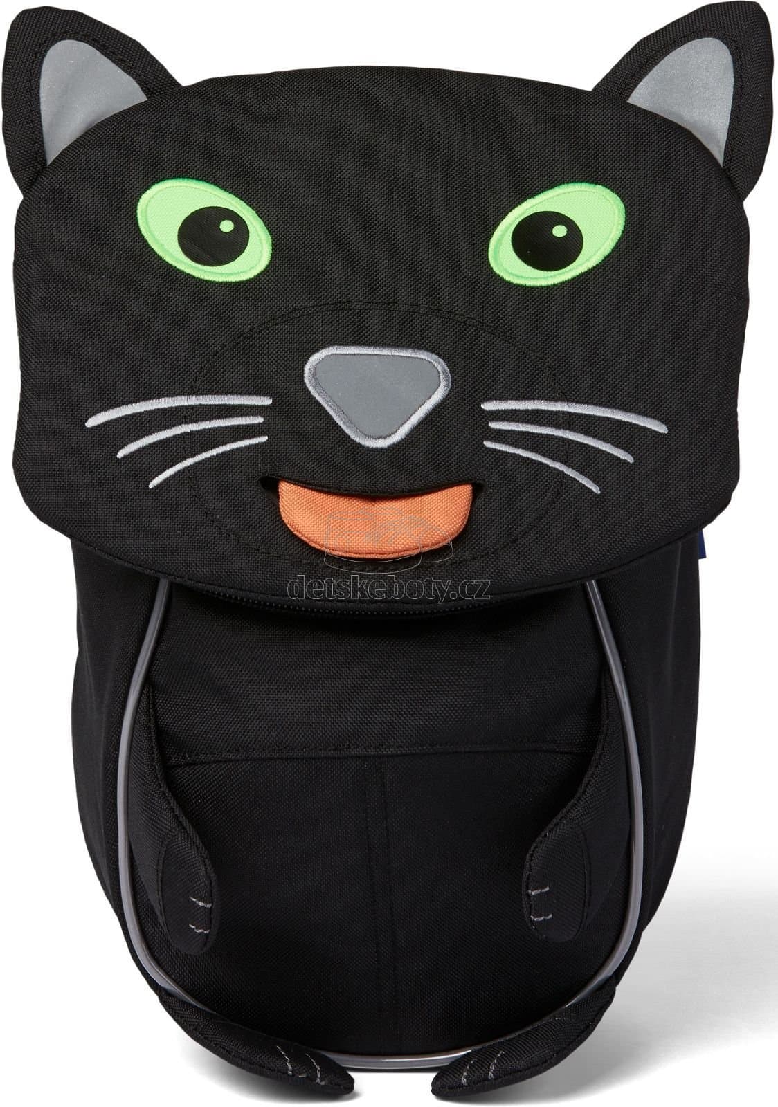Batůžek pro nejmenší Affenzahn Panther small - black - náhled 5