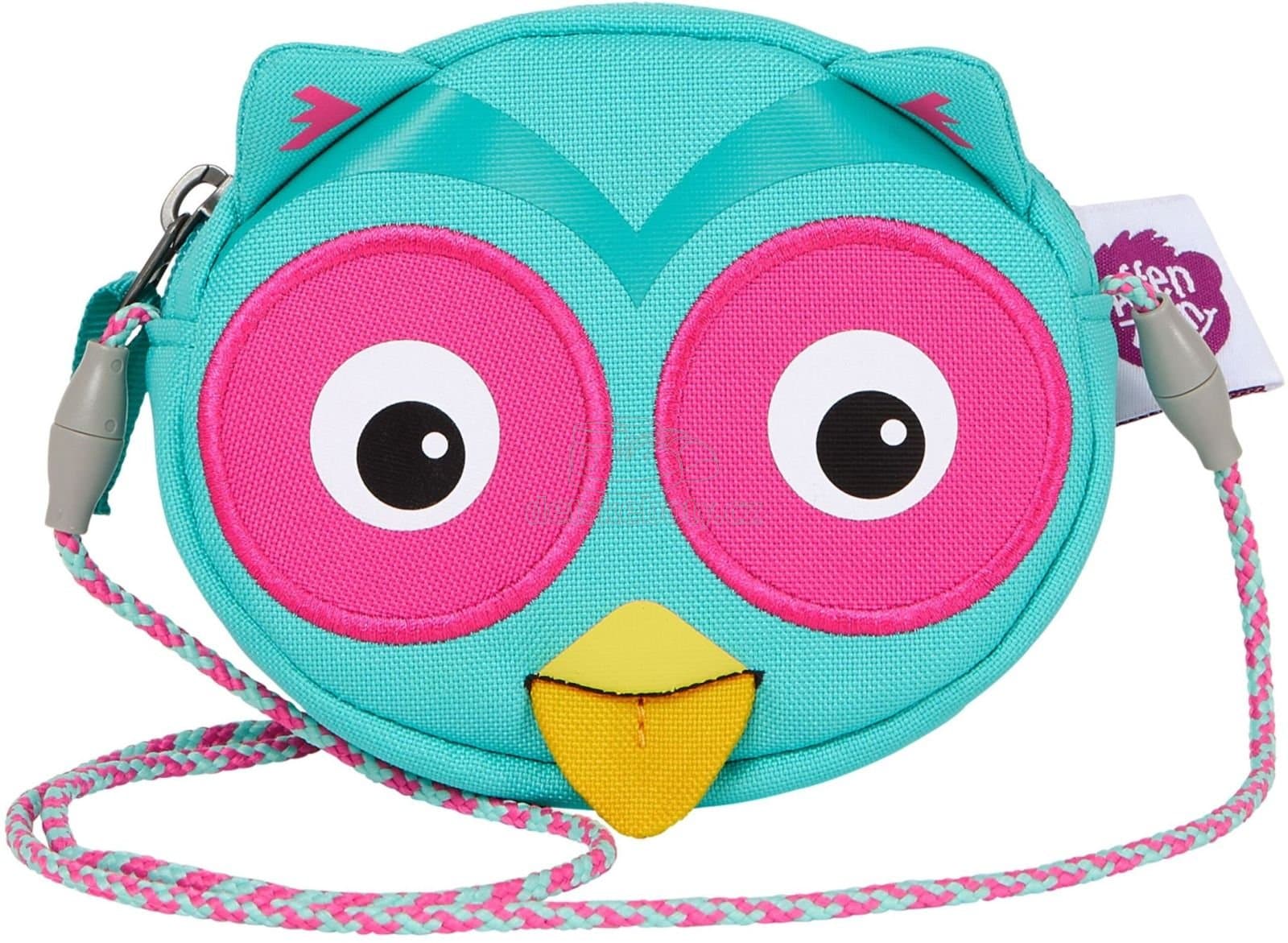 Dětská kabelka Affenzahn Wallet - Olivia Owl - turquoise - náhled 1