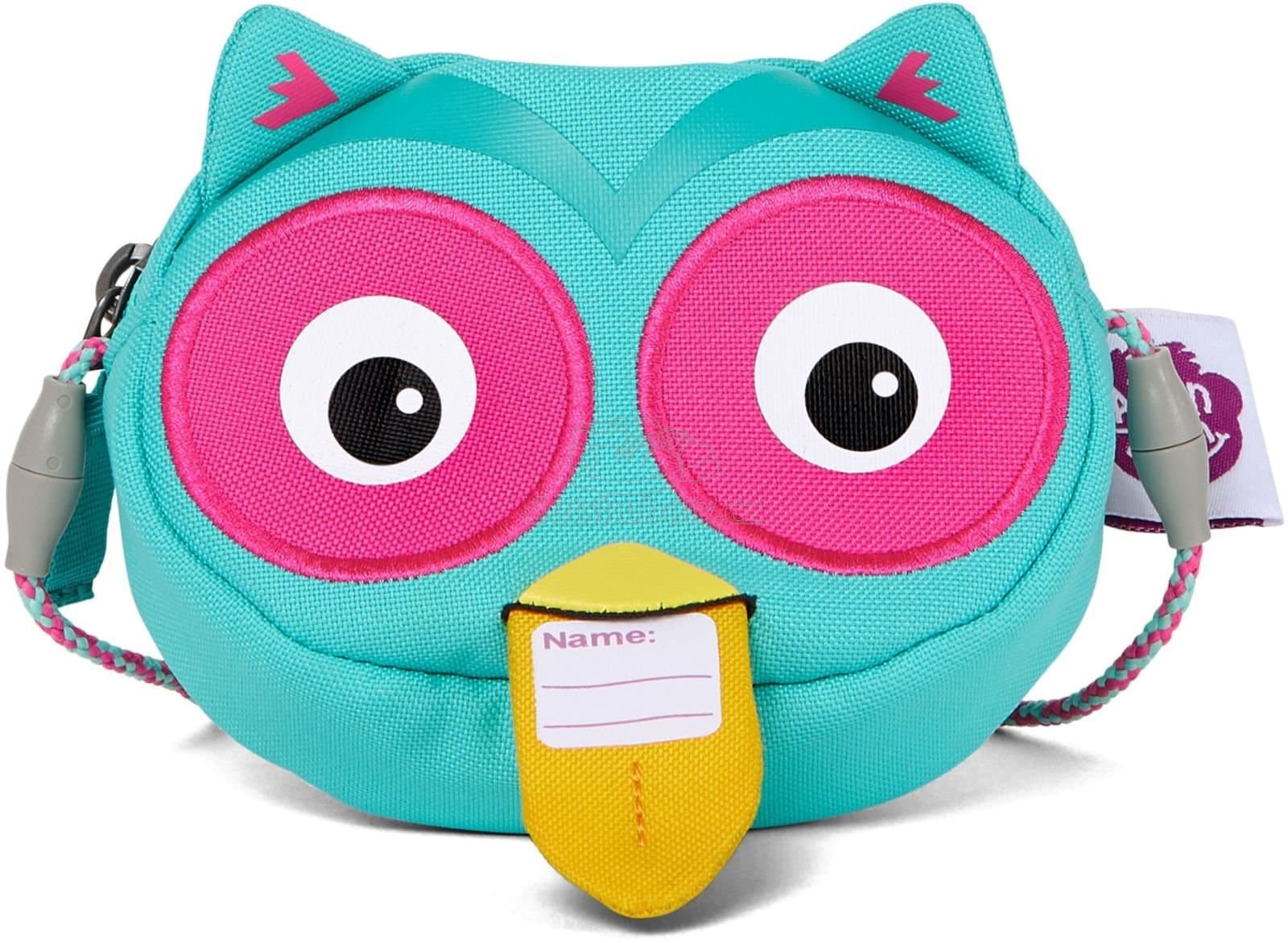 Dětská kabelka Affenzahn Wallet - Olivia Owl - turquoise - náhled 2