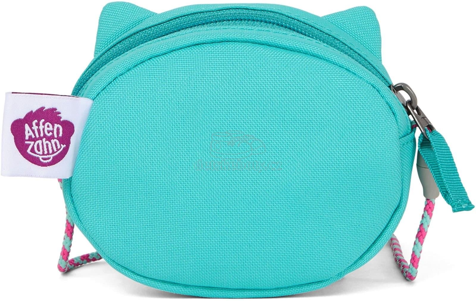 Dětská kabelka Affenzahn Wallet - Olivia Owl - turquoise - náhled 3