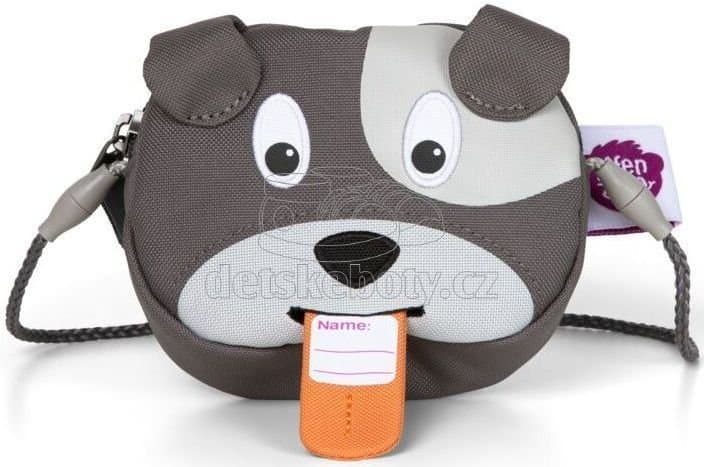 Dětská kabelka Affenzahn Dog David - grey wallet - náhled 3