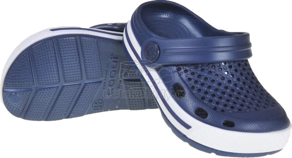 Dětské plážovky Coqui 8701 navy/blue Velikost: 20-21 - náhled 3