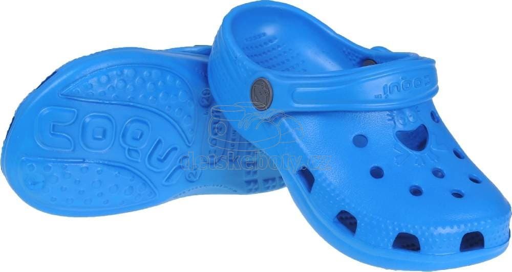 Dětské plážovky Coqui 8101 sea/blue Velikost: 28-29 - náhled 3