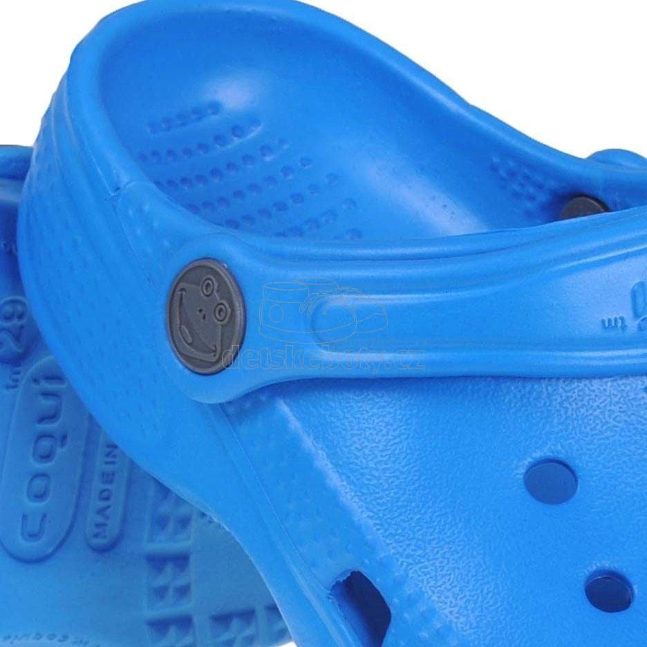 Dětské plážovky Coqui 8101 sea/blue Velikost: 28-29 - náhled 4