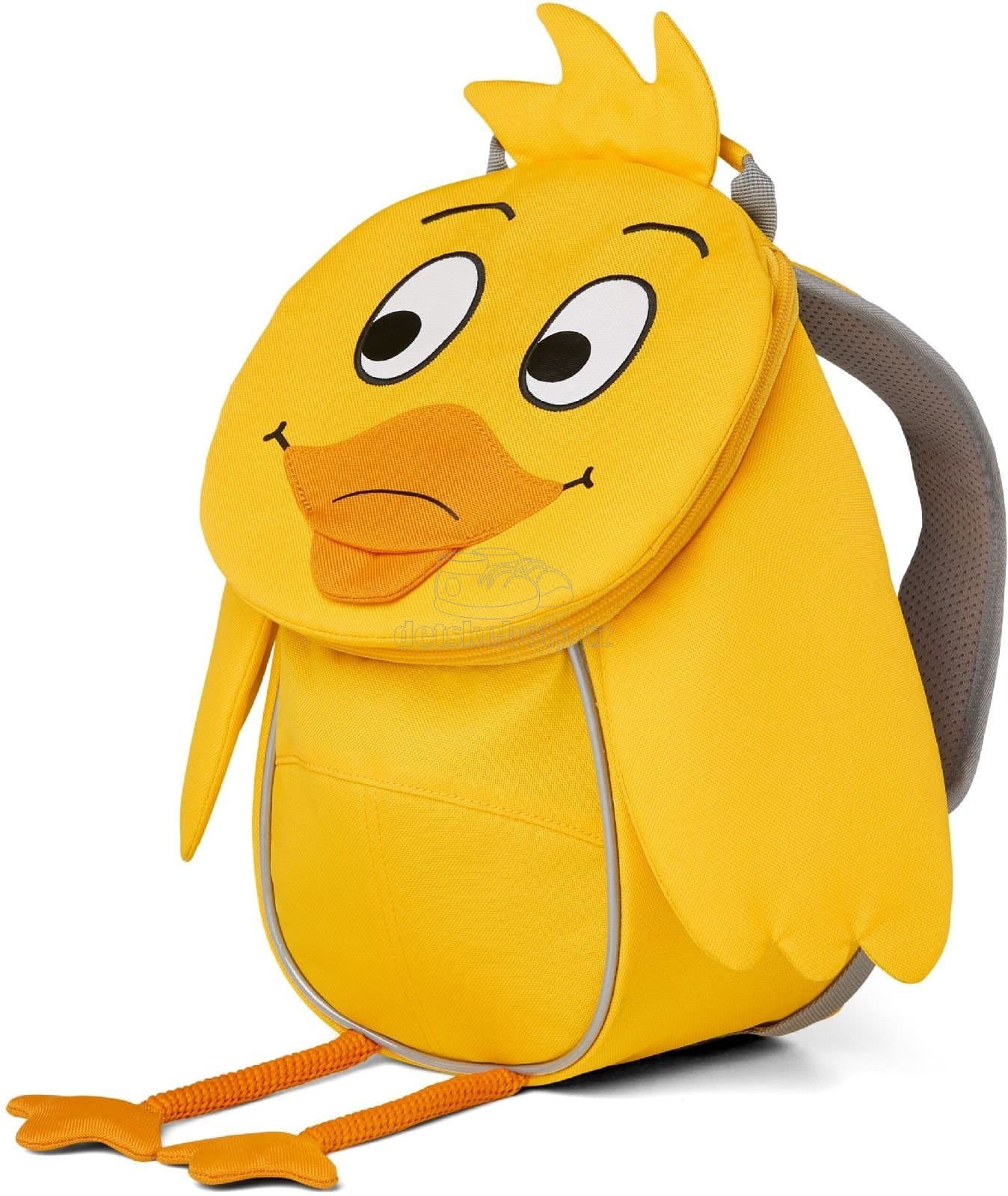 Batůžek pro nejmenší Affenzahn Duck small - yellow - náhled 2