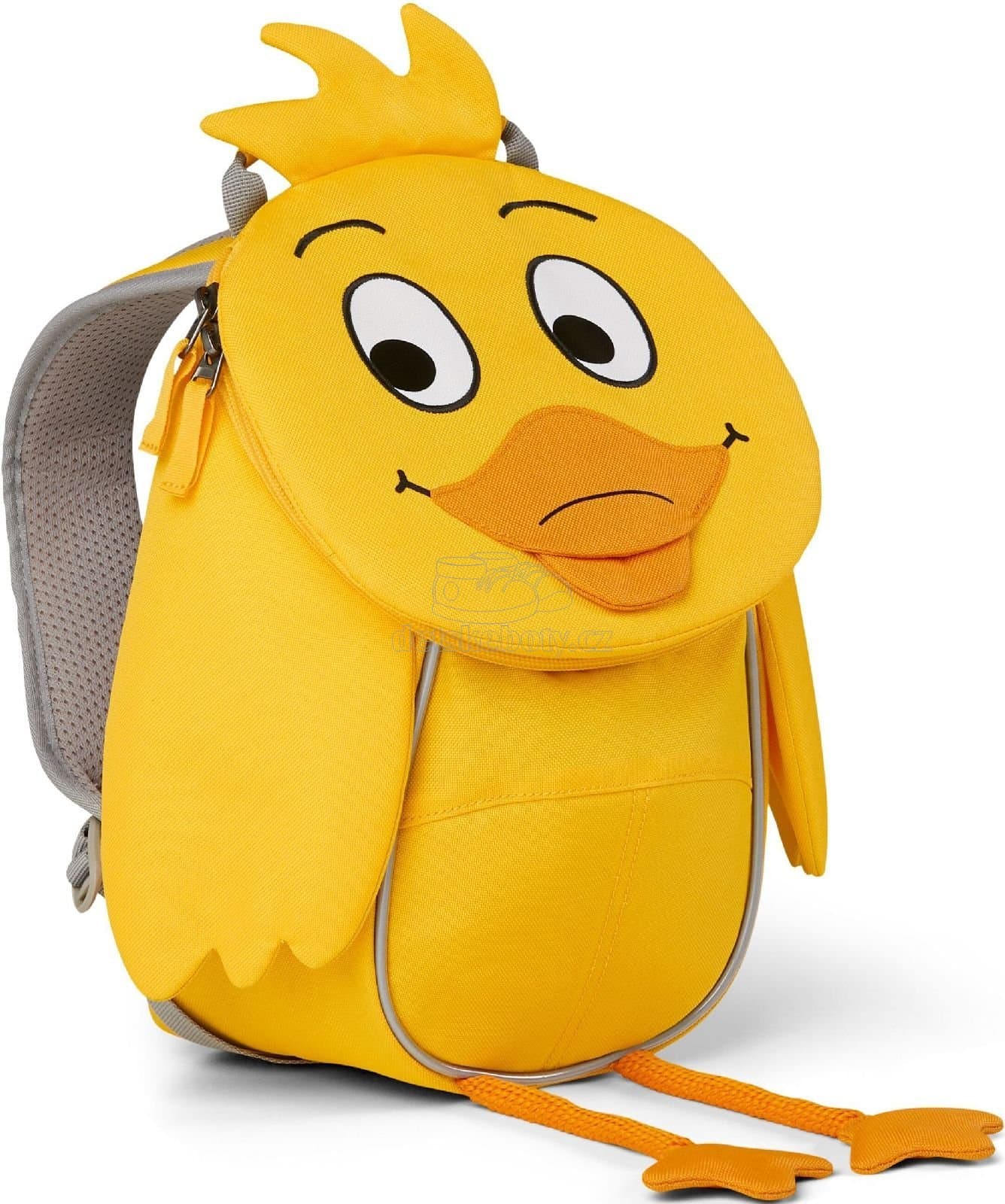 Batůžek pro nejmenší Affenzahn Duck small - yellow - náhled 3