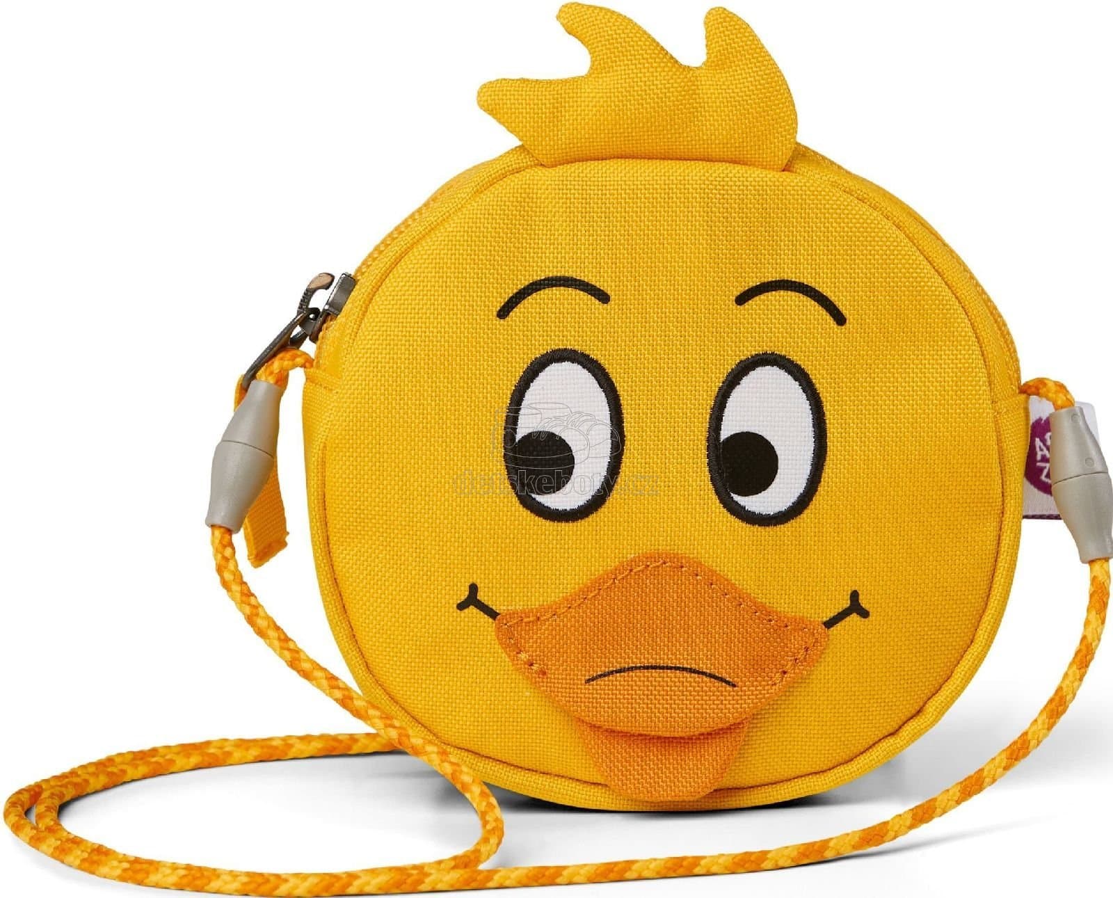 Dětská kabelka Affenzahn Kids Wallet Duck - yellow - náhled 1