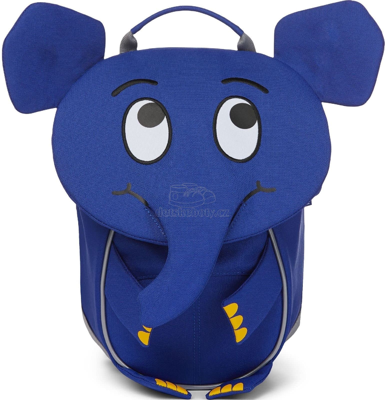 Batůžek pro nejmenší Affenzahn Elephant small - blue - náhled 2