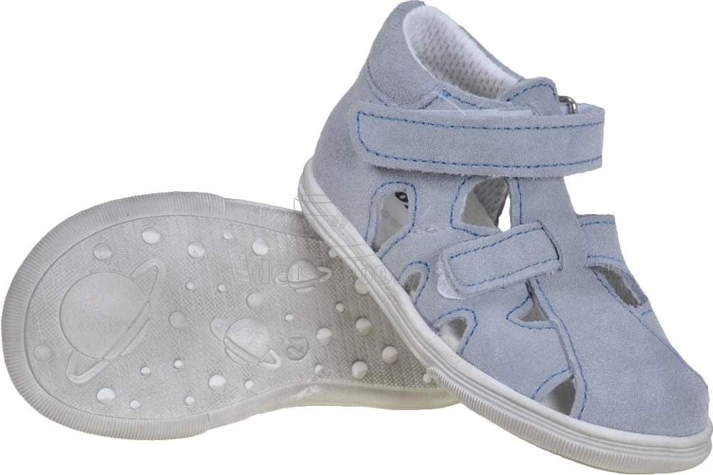 Dětské letní boty Boots4u T018 SV šedá Velikost: 19 - náhled 3
