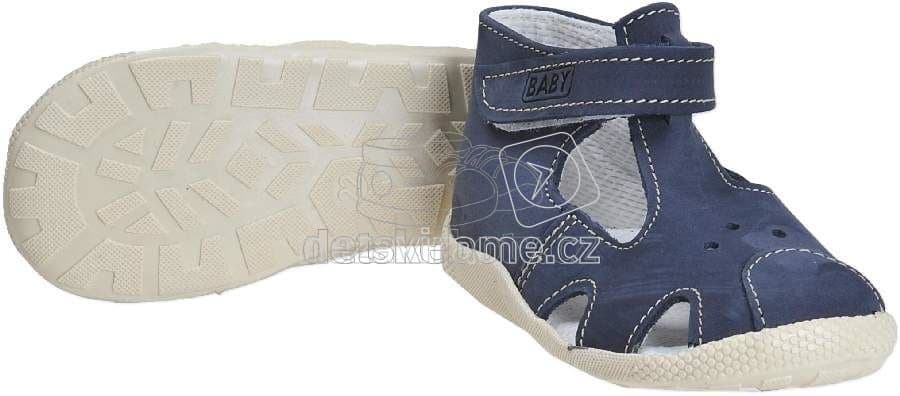 Dětské capáčky Veleta 7272 026  tm.modrá Velikost: 19 - náhled 3