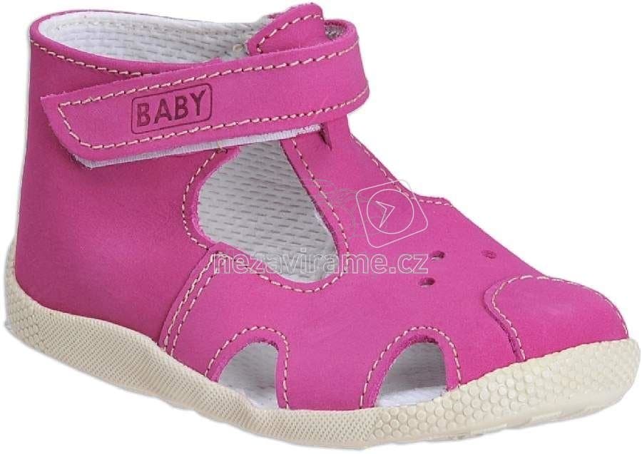 Dětské capáčky Veleta 7272 026 fuchsie Velikost: 19 - náhled 1