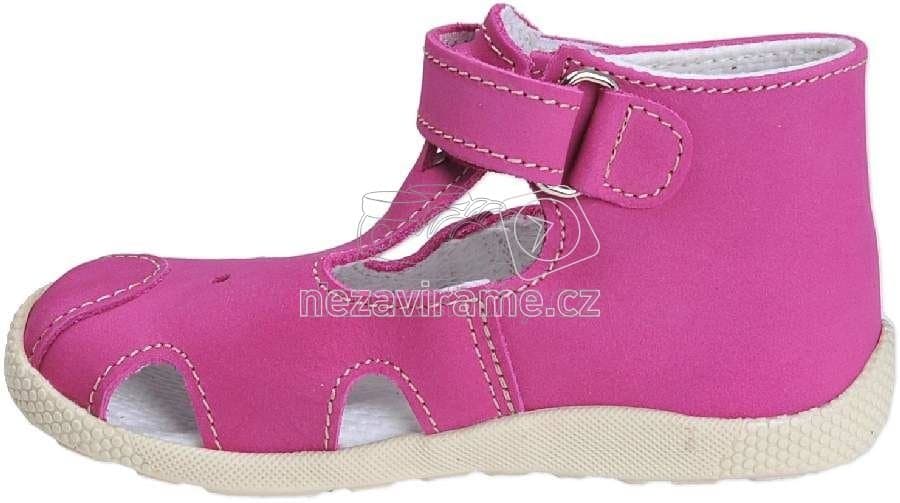 Dětské capáčky Veleta 7272 026 fuchsie Velikost: 19 - náhled 2