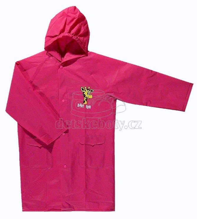 Dětská pláštěnka Viola 5502 růžová Velikost: