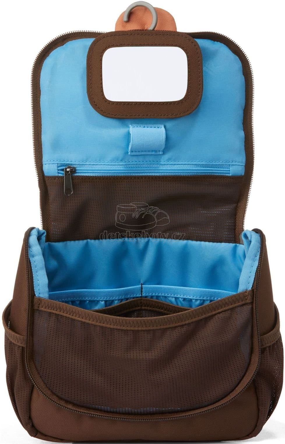 Dětská kosmetická taštička Affenzahn Kids Toiletry Bag Monkey - brown - náhled 4